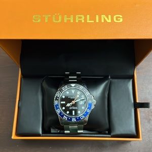 Stuhrling GMT Quartz 42mm Watch